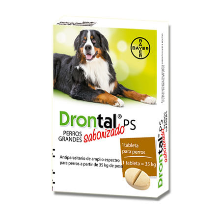 Drontal Pg Perros Grandes Caja X 1 Tb
