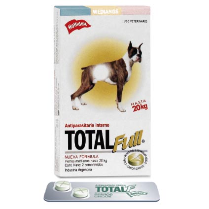 Total F X 2 Tab Perros Medianos 20 Kl