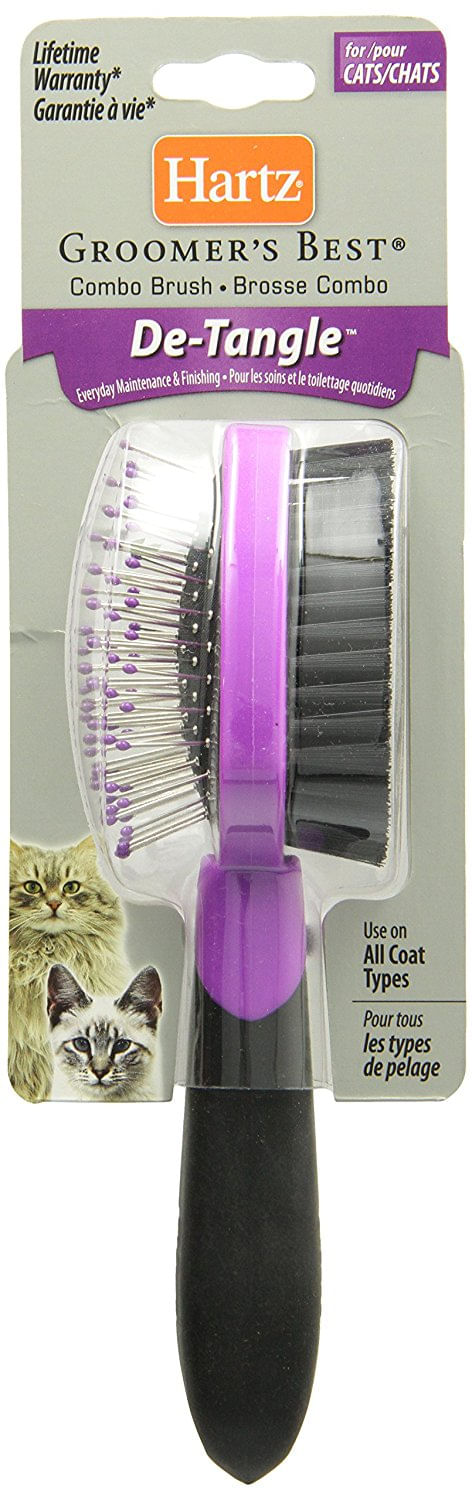 HARTZ GROOMERS BEST PERRO Y GATO COMBO BRUSH SMALL