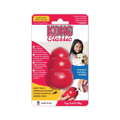 Kong Perro Caucho Classic Portapasabocas Small