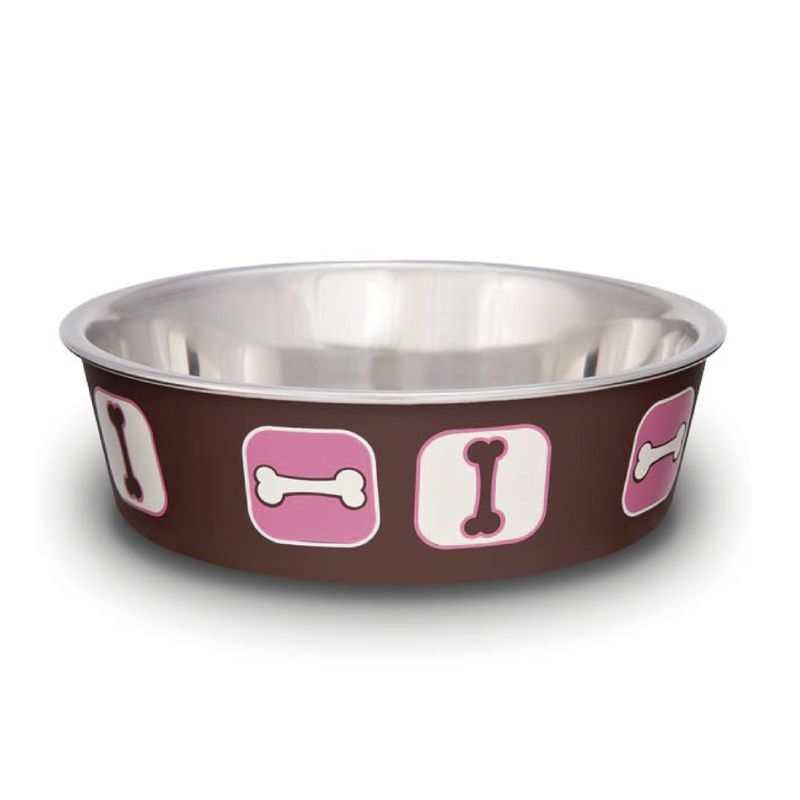 plato para comida de perros metalico