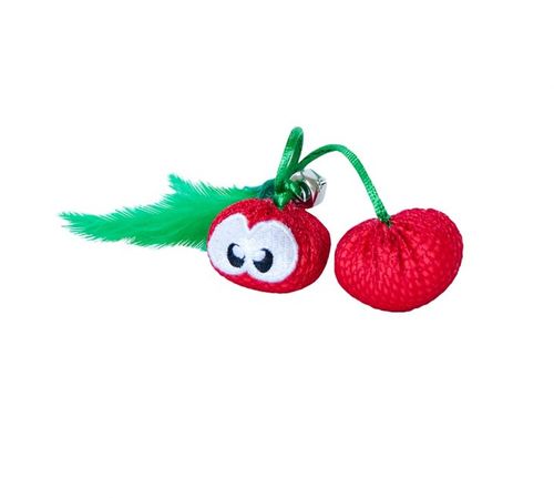 PETSTAGES PELUCHE GATO DENTAL CEREZAS