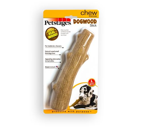 PETSTAGES PERRO DOOGWOOD PALO MADERA LARGE