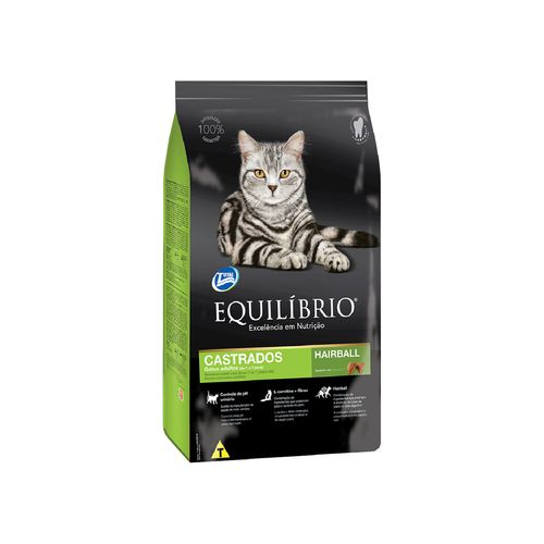 EQUILIBRIO GATO ADULTO CASTRADO 1,5KG