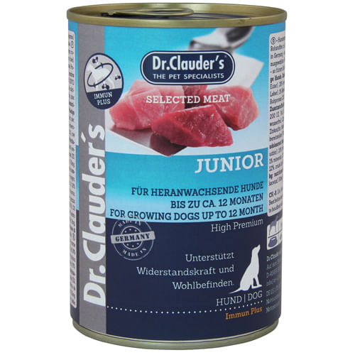 DR.CLAUDERS BEST CHOICE JUNIOR SELECTED MEAT LATA