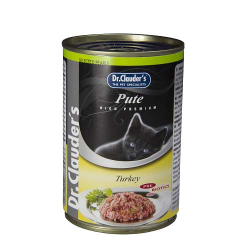 Dr.Clauders Cat Adulto Pate Turkey Lata