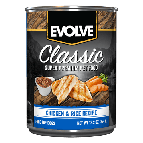 Evolve Dog Lata Chicken (Pollo) X  13.2 Oz - 374 Gr