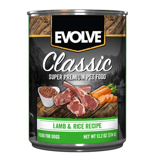 Evolve Dog Lata Lamb (Cordero) X 13.2 Oz - 374 Gr