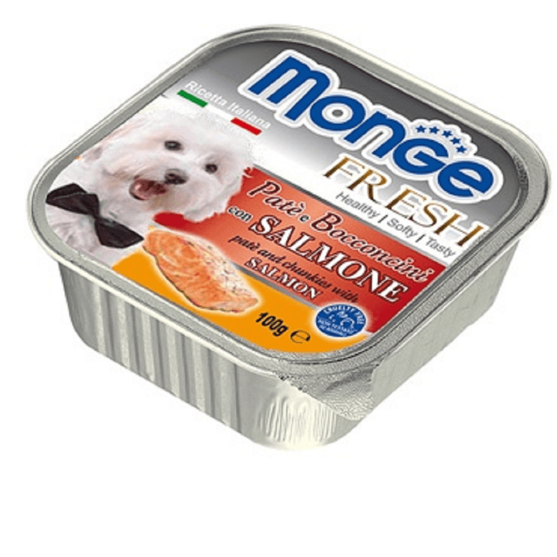 MONGE-PATE-FRESH-SALMON-PERRO-ANIMLS-ALIMENTO-DOMICILIO