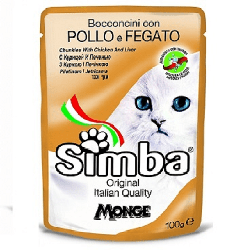 POUCH-SIMBA-CAT-POLLO-FEGATO-GATO-ALIMENTO-DOMICILIO-ANIMALS