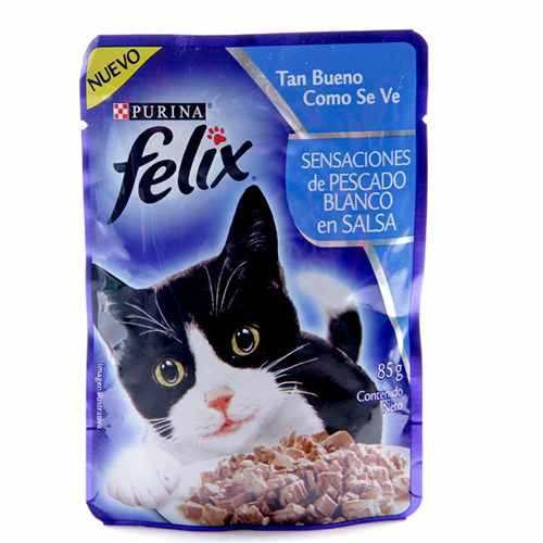 Felix Classic Con Pescado Blanco 85 Gr