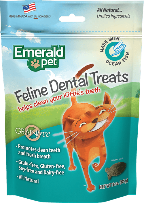 Emerald Pet Cat Snack Dental Pescado Oceanico X 85 Gr