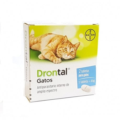 Drontal Gatos Caja X 2 Tb