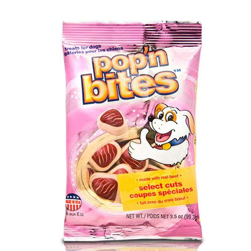 Pop'N Bites Dog Select Cuts X 100 Gr