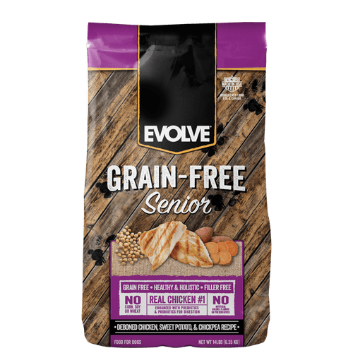 Evolve Dog Grain Free Senior Chicken (Pollo)