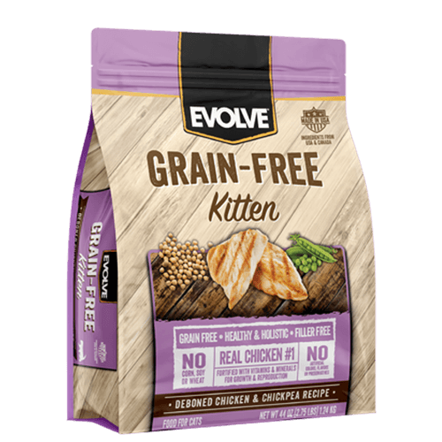 Evolve Cat Grain Free Kitten Chicken (Pollo) X 2.75 Lb - 1.24 Kg
