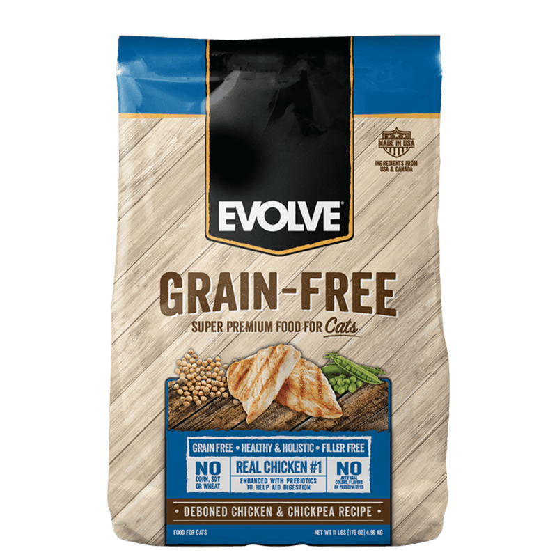 EVOLVE-CAT-GRAIN-FREE-CHICKEN-POLLO-GATO-COMIDA-DOMICILIO