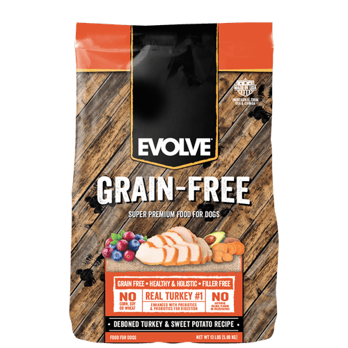Evolve Dog Grain Free Turkey (Pavo)