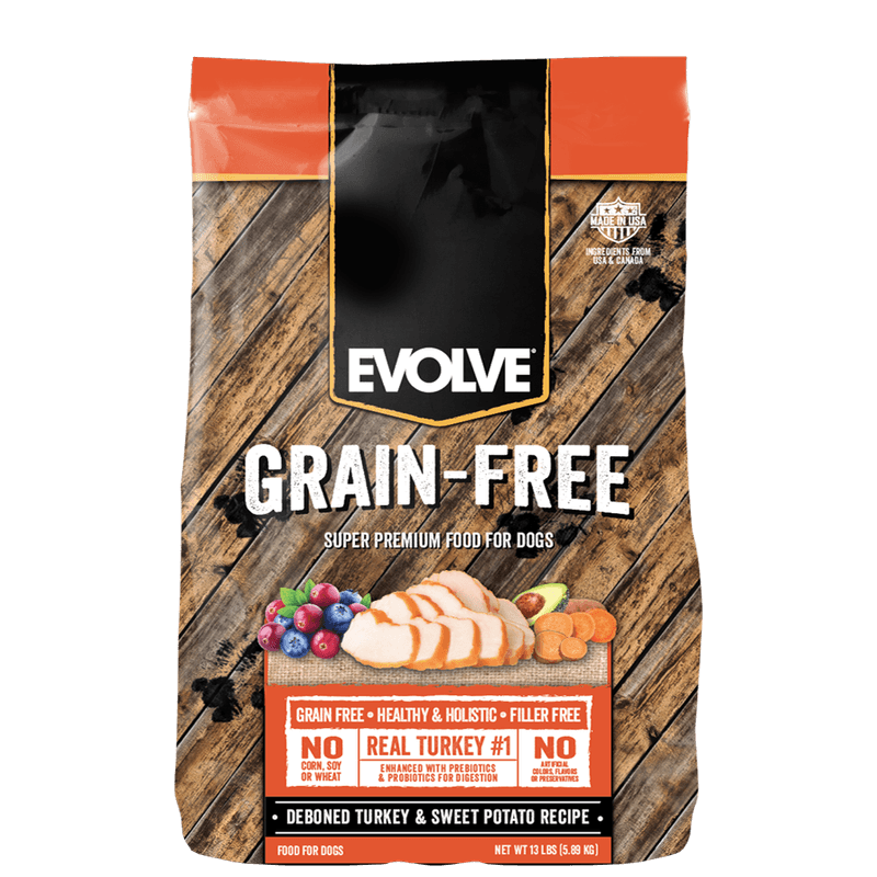 EVOLVE-DOG-GRAIN-FREE-TURKEY-PAVO-COMIDA-DOMICILIO