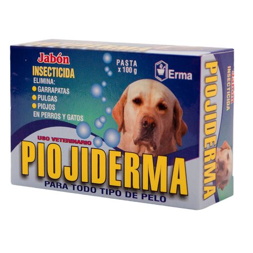 Jabon Piojiderma Insecticida X 100 Gr