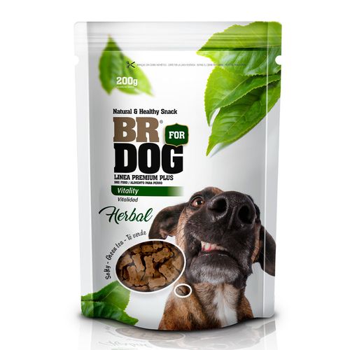 Softy Br For Dog Vitality-Grean Tea  X 200 Grs