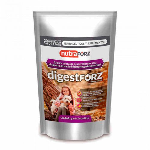Nutraceutico Digestforz Canino/Felino X 30 Tab