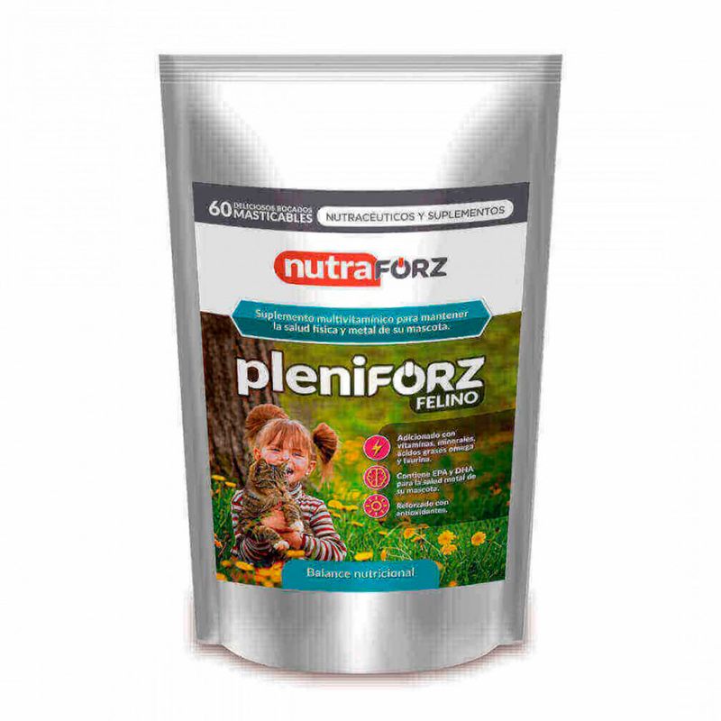 NUTRACEUTICO-PLENIFORZ-FELINO-veterinaria-bogota-domicilio