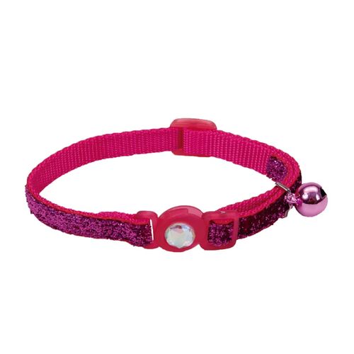 Coastal Collar Gato Brillante Fucsia