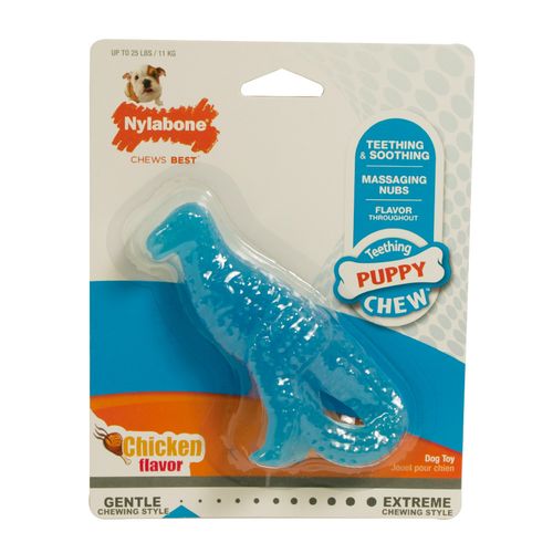 NYLABONE PUPPY CHEW DINO REGULAR POLLO