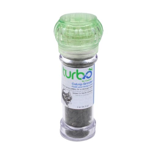 TURBO GATO CATNIP DISPENSADOR  GRINDER 2 OZ