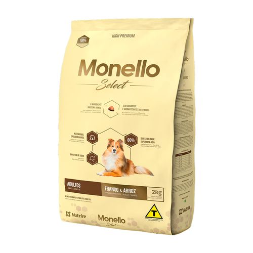 Monello Select Dog Pollo Y Arroz