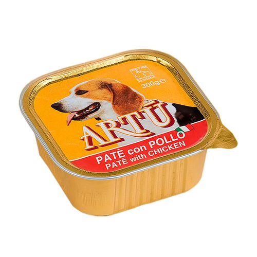 Artu Pate Perro Chicken X 300 Grs