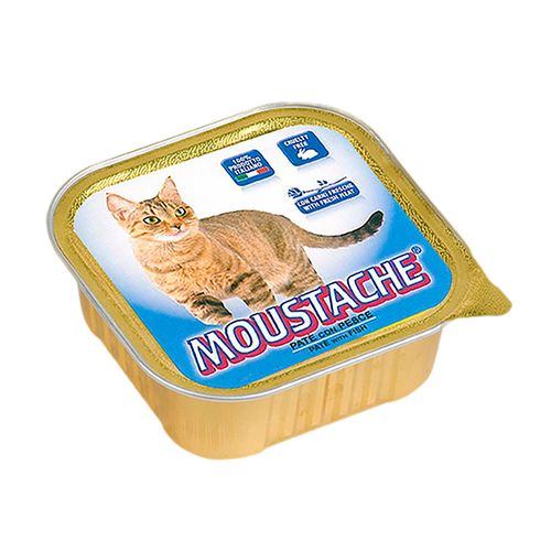 Moustache Pate Gato  Pescado X 100 Grs