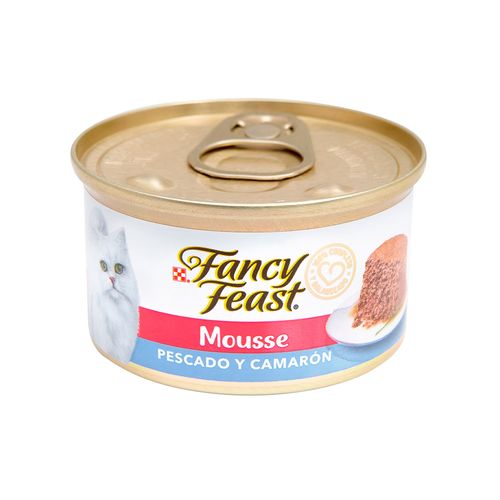 Fancy Feast Mousse Pescado Y Camaron Lata X 85 Gr 6670