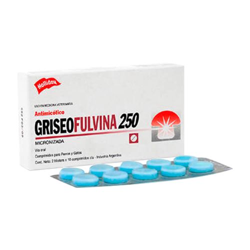 Griseofulvina 250 Gr Caja X 20 Tab