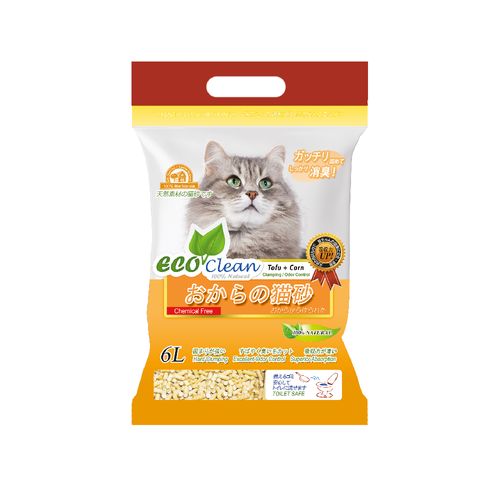 Arena Eco Clean  Tofu (Cascarilla De Soya) X 6 Lb