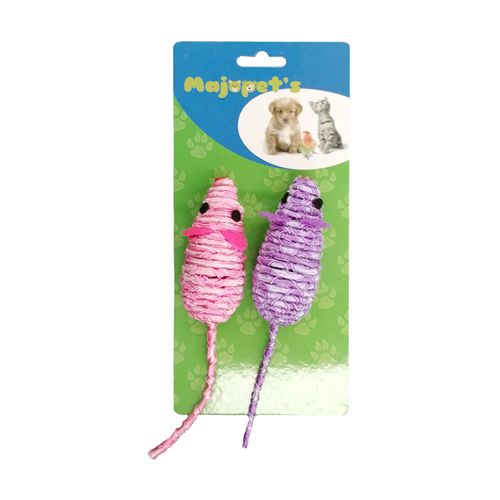 Ani-1017 Juguete Ratones X2 Para Gato