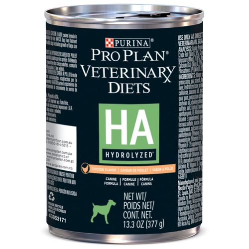 Proplan Veterinary Diets Canine Lata Ha-(Hypoallergenic) X 377 Gr
