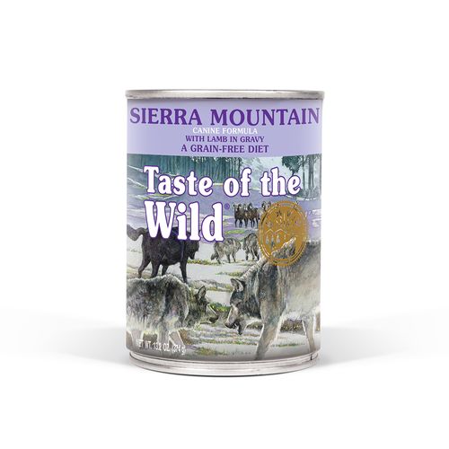 TASTE OF THE WILD SIERRA MOUNTAIN (CORDERO) LATA X 13.2 OZ