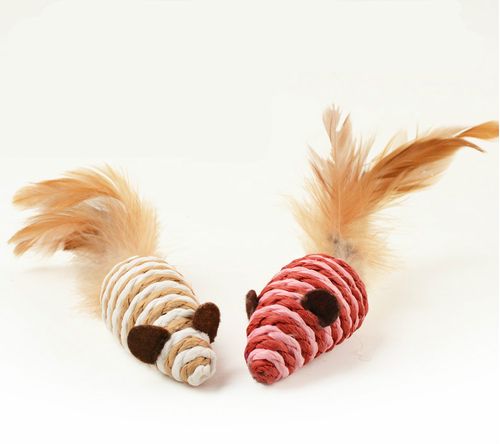 Ratoncitos En Hilo Sisal - Pj3412U
