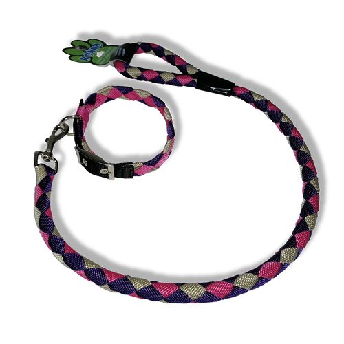 Trailla + Collar Plano  Estampado  16Mm 11317