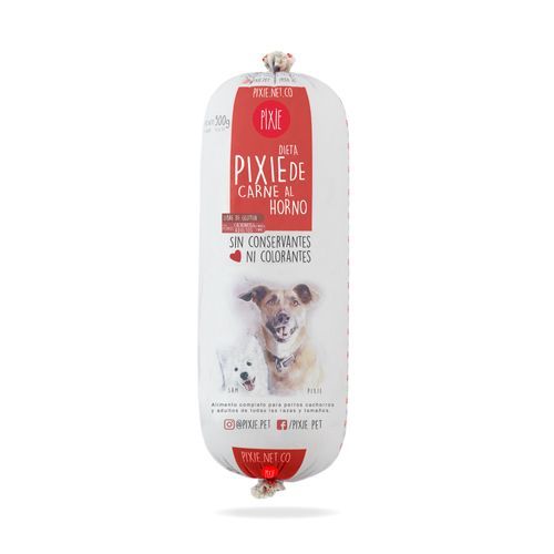 Pixie Dieta Horneada Carne De Res Perros X 500 Gr