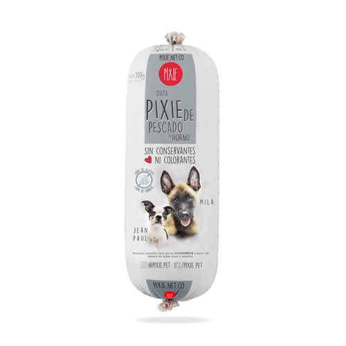 Pixie Dieta Pescado Perros Cachorros X 500 Gr