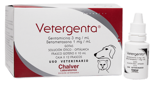 Vetergenta Gotas  X 10 Ml