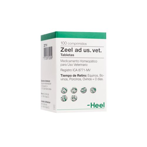 Zeel Vet Comp. N Tabletas X 100 Un