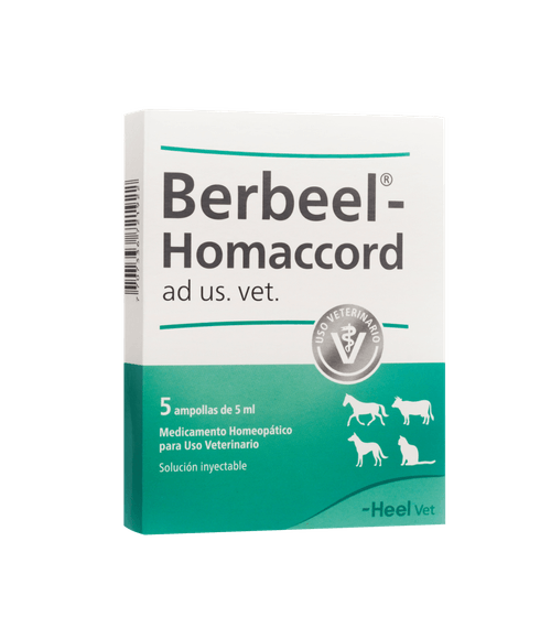 Berbeel -Homaccord  Vet Caja X 5 Amp.