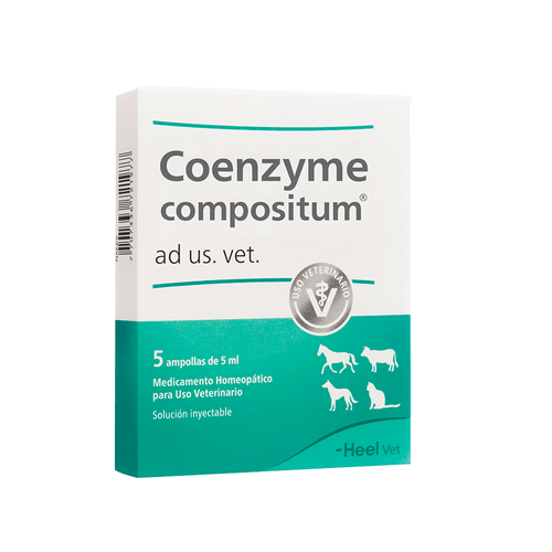 Coenzyme-Compositum Vet Caja X 5 Amp.