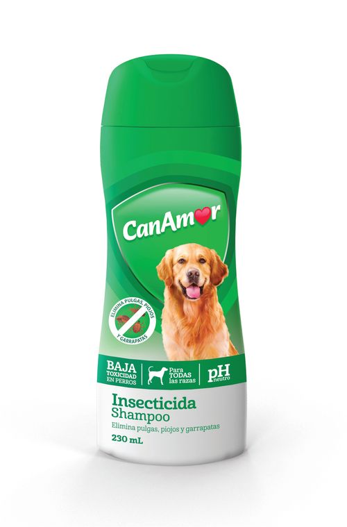 Shampoo Can Amor  Antipulgas  X 230 Ml