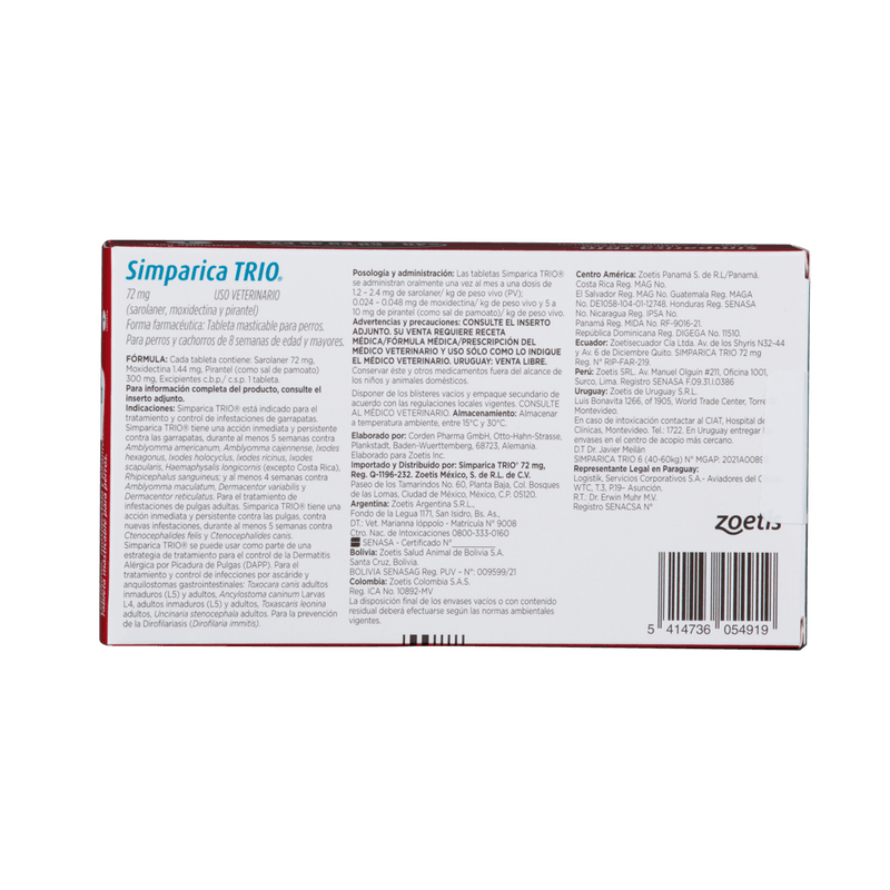 SIMPARICA-TRIO-CAJA-X-1-TAB.--40-60kg--CAFE
