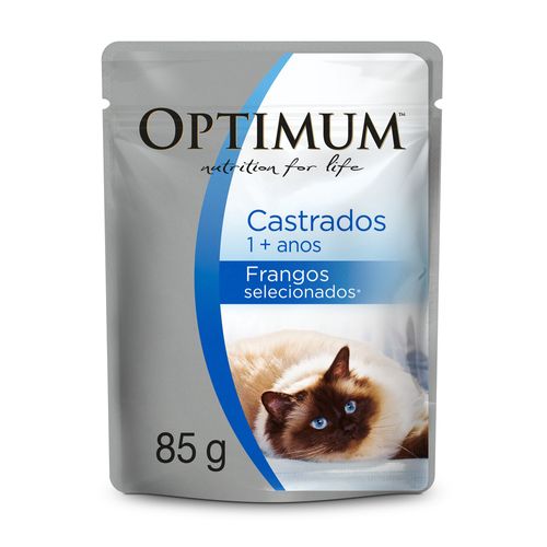 Optimum Cat Castrado Pollo X 85 Gr